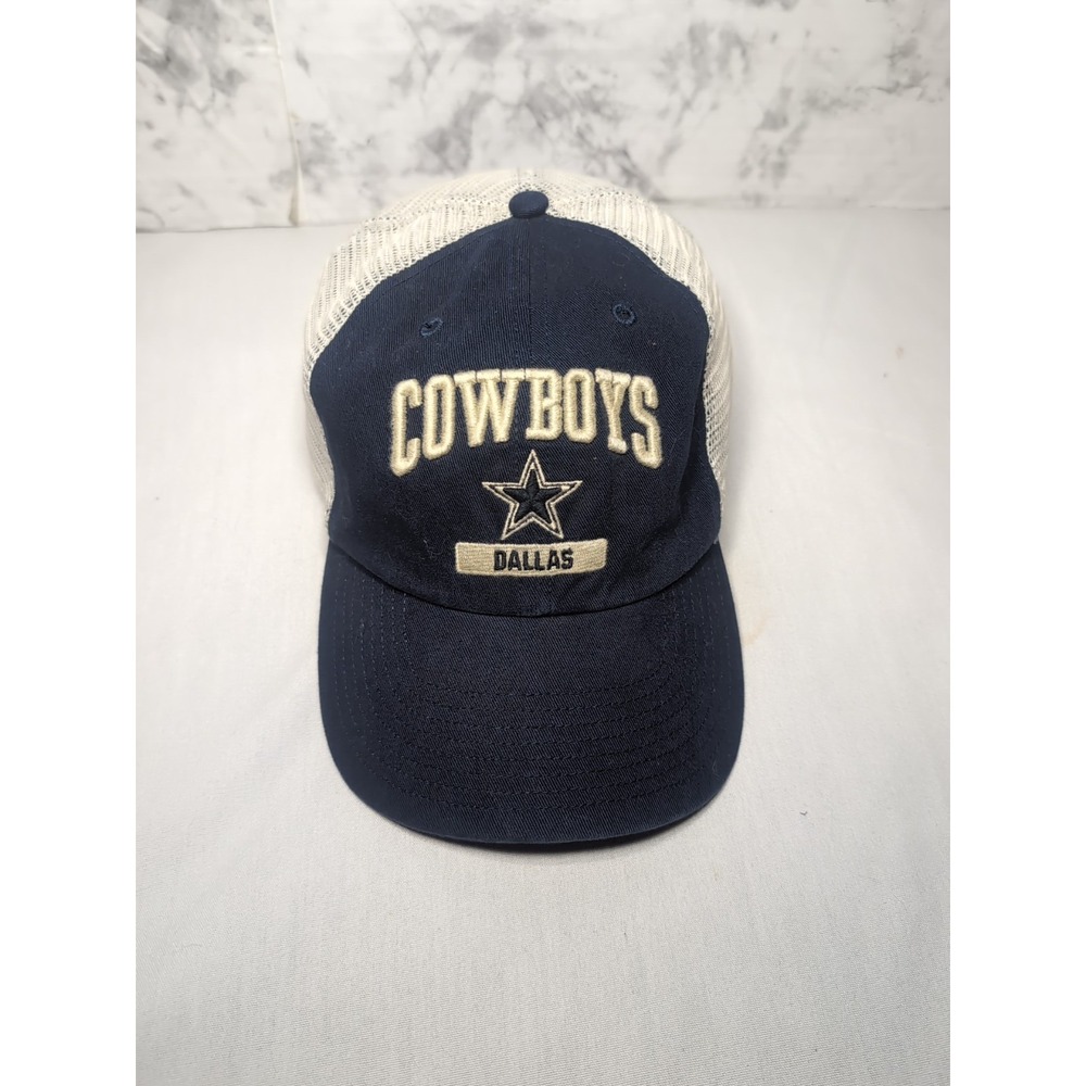 '47 Brand NFL Dallas Cowboys Adjustable Trucker Hat Cap Snapback Mesh